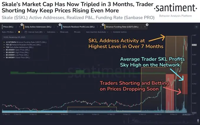 SKL ve Bu 4 Coin İçin Bullish Yorumlar: Daha Çok Yükselecek!