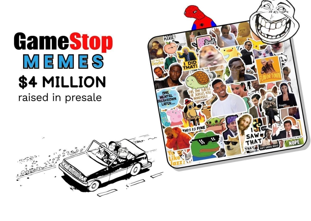 4 Milyon Dolarlık GameStop Memes Satışı Piyasayı Sersemletti!