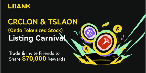 LBank, Ondo Finance’in Tokenize Edilmiş Hisse Senetlerini 70.000 $’lık Kampanyayla Piyasaya Sürüyor